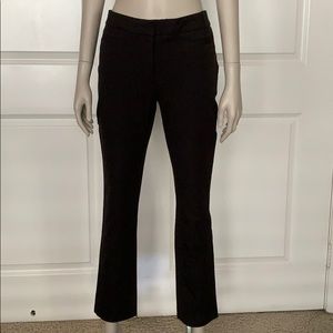 J. Crew Stretch Skinny Flat Front Black Pants